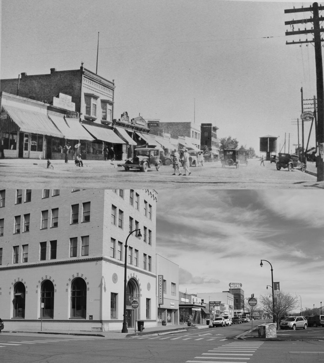 Elko Then and Now: Fourth and Railroad